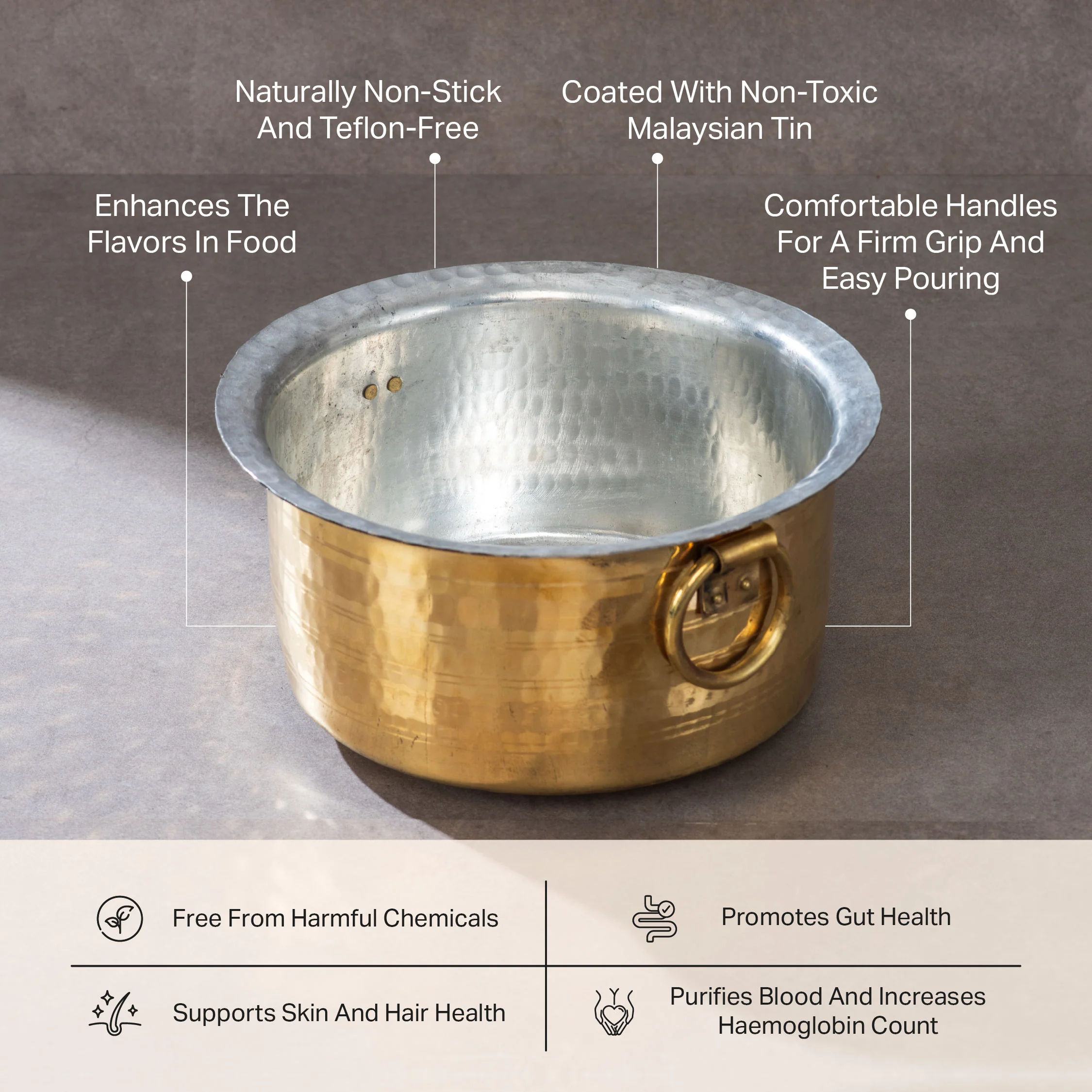 Brass Patila/  Milk Topia - Image 3